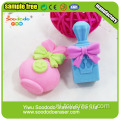 Promotie Green Pig Head vormige Gift Eraser